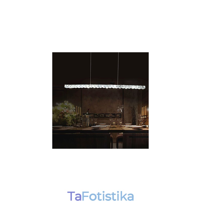 Κρεμαστά Φωτάκια Κρυστάλλινο Μοντέρνο Σύγχρονο Μέταλλο