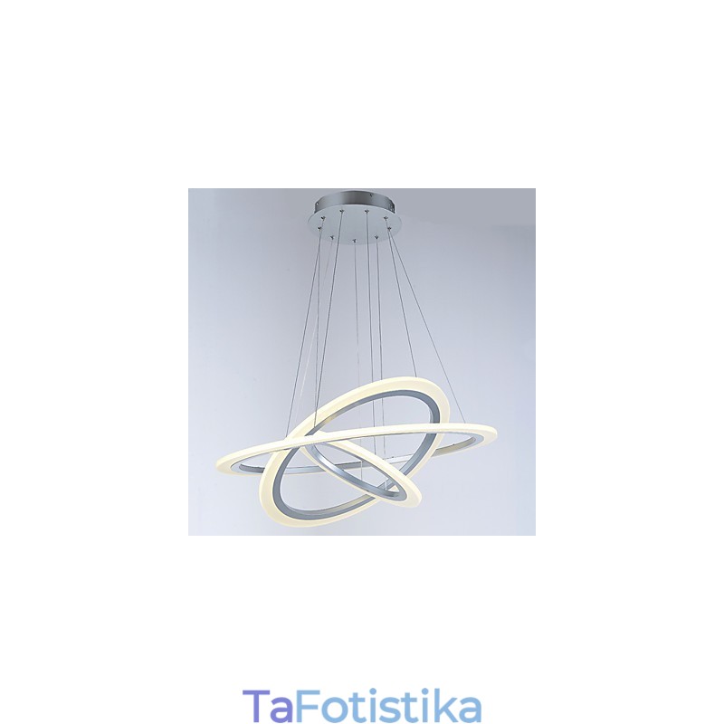 3 δαχτυλιδιών DIY σχήμα ακρυλικό κρεμαστό φωτιστικό οροφής φωτιστικό πολυέλαιος