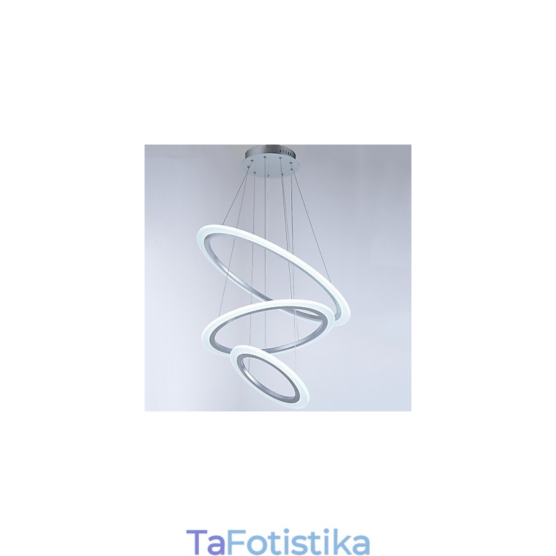 3 δαχτυλιδιών DIY σχήμα ακρυλικό κρεμαστό φωτιστικό οροφής φωτιστικό πολυέλαιος