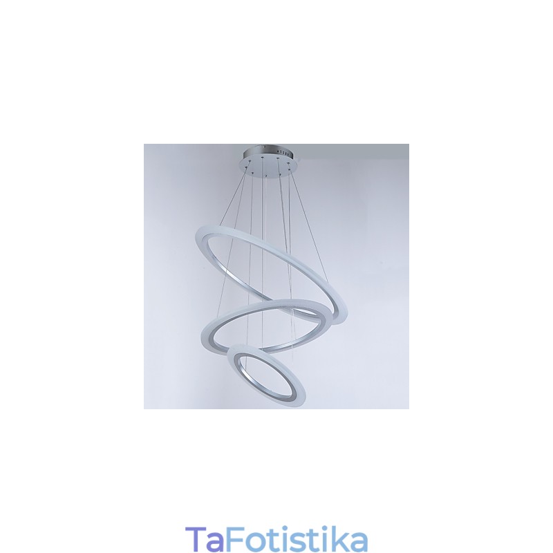 3 δαχτυλιδιών DIY σχήμα ακρυλικό κρεμαστό φωτιστικό οροφής φωτιστικό πολυέλαιος