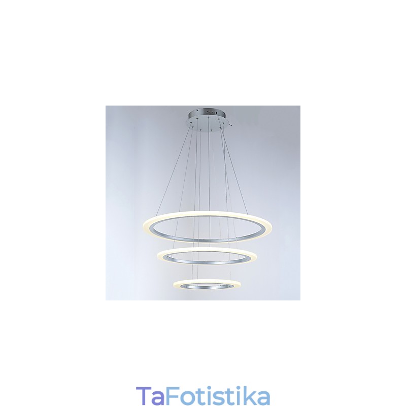 3 δαχτυλιδιών DIY σχήμα ακρυλικό κρεμαστό φωτιστικό οροφής φωτιστικό πολυέλαιος