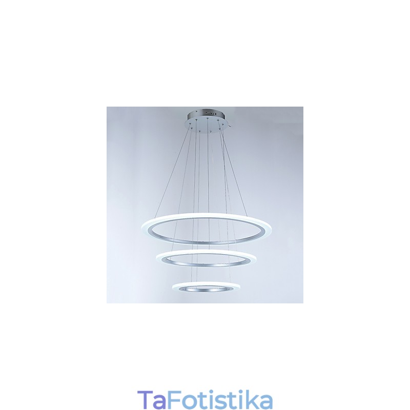 3 δαχτυλιδιών DIY σχήμα ακρυλικό κρεμαστό φωτιστικό οροφής φωτιστικό πολυέλαιος