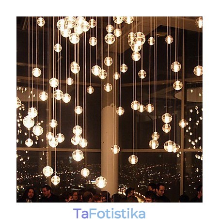 All Over The Sky Star Bocci Droplight Aurora Borealis Μοντέρνο Γυάλινο Κρυστάλλινο Φωτιστικό All Over The Sky Star Bocci Droplight Aurora Borealis Μοντέρνο Γυάλινο Κρυστάλλινο Φωτιστικό