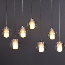All Over The Sky Star Bocci Droplight Aurora Borealis Μοντέρνο Γυάλινο Κρυστάλλινο Φωτιστικό