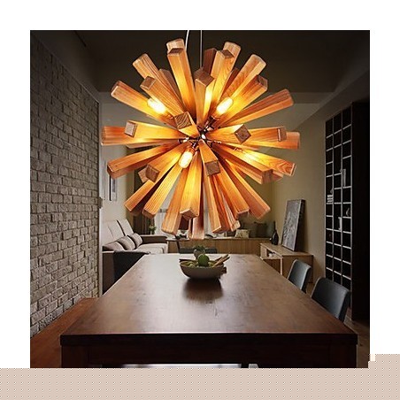 Κρεμαστά φωτάκια Country Wood Bamboo Κρεμαστά φωτάκια Country Wood Bamboo