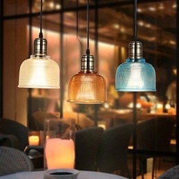 Nordic Small Droplight από βιτρό πολυέλαιος που αποκαθιστά τους αρχαίους τρόπους