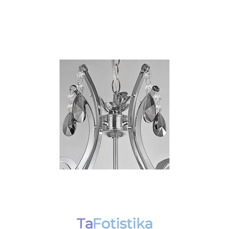 Παραδοσιακός κλασικός πολυέλαιος χρωμίου