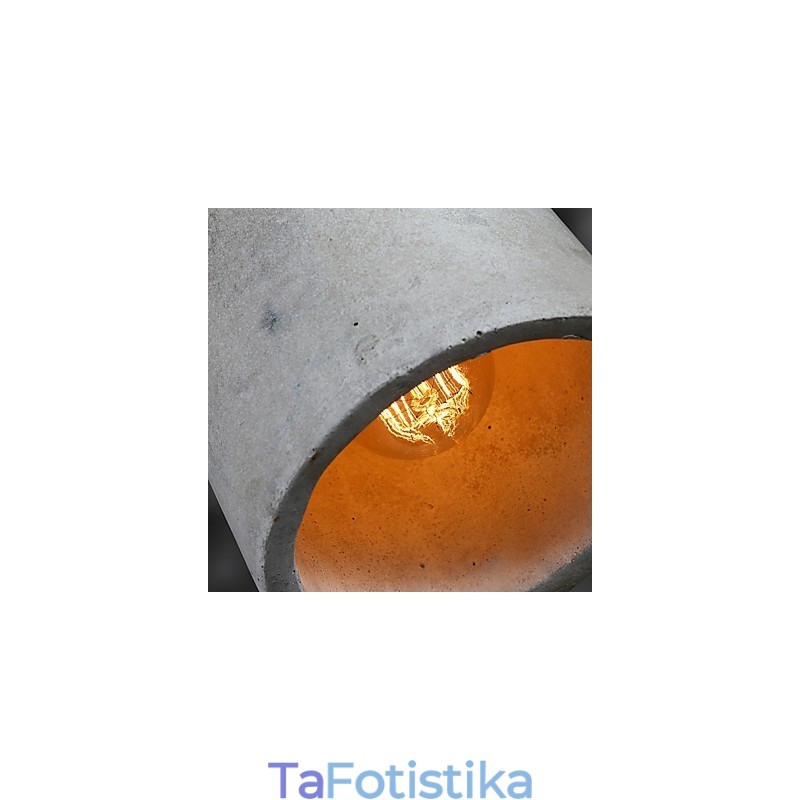 Το σκανδιναβικό μινιμαλιστικό ρετρό κρεμαστό φωτιστικό τσιμέντο Vintage φωτιστικό
