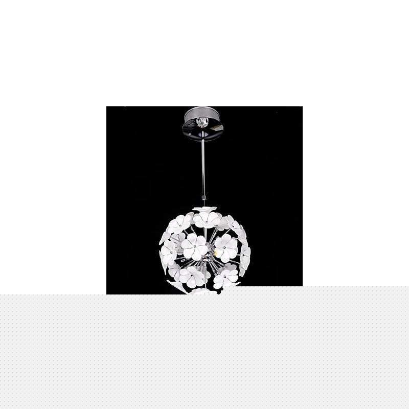 The Glass Ball Flower Garden Shops Warm Chandelier