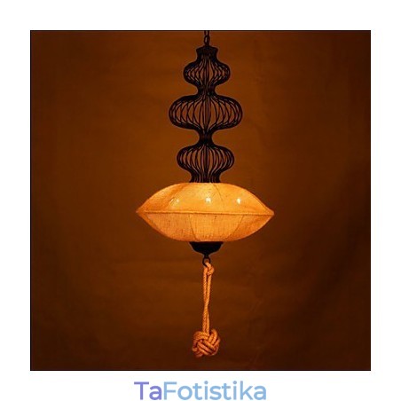 Λάμπες Nordic Retro Industrial Hemp Creative Birdcage Λάμπες Nordic Retro Industrial Hemp Creative Birdcage