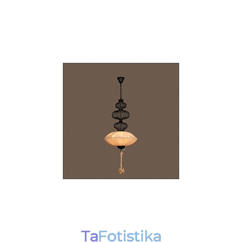 Λάμπες Nordic Retro Industrial Hemp Creative Birdcage