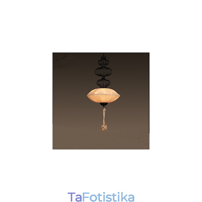 Λάμπες Nordic Retro Industrial Hemp Creative Birdcage