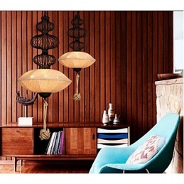 Λάμπες Nordic Retro Industrial Hemp Creative Birdcage