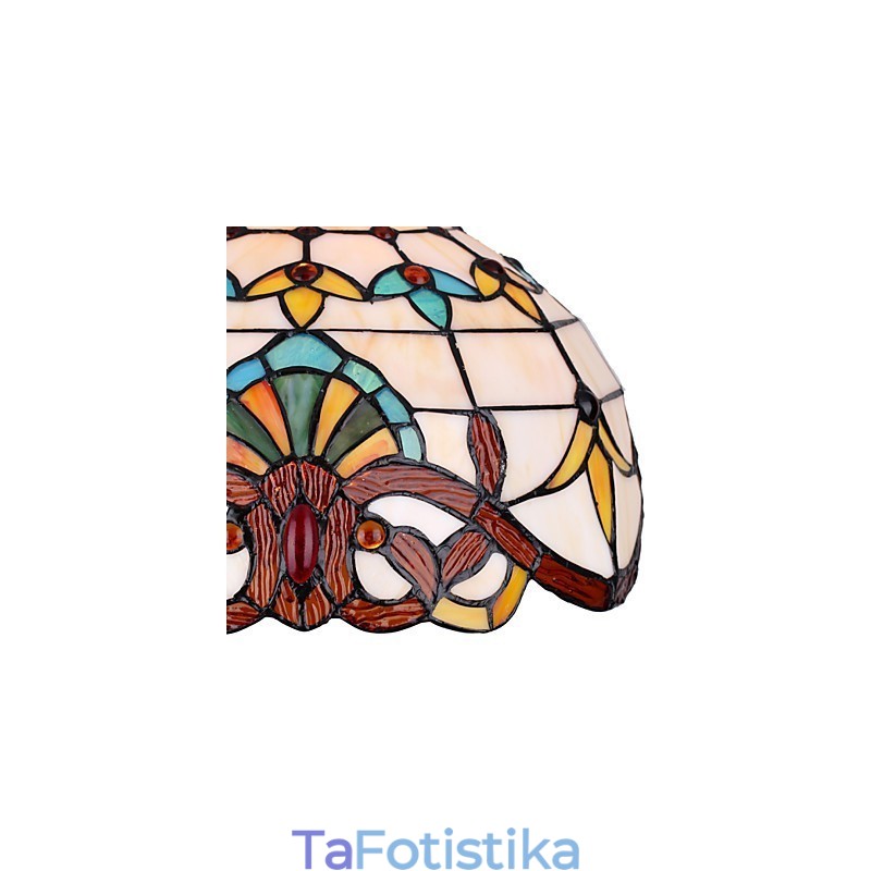 Ευρωπαϊκό Ποιμενικό Φωτιστικό Creative Art Glass Μικρό σταγονόμετρο 1 μέτρου