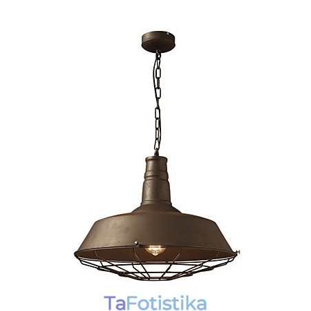 Retro κρεμαστό φωτιστικό 1 Light Old Metal Materila Shade Shop Retro κρεμαστό φωτιστικό 1 Light Old Metal Materila Shade Shop