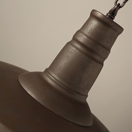 Retro κρεμαστό φωτιστικό 1 Light Old Metal Materila Shade Shop