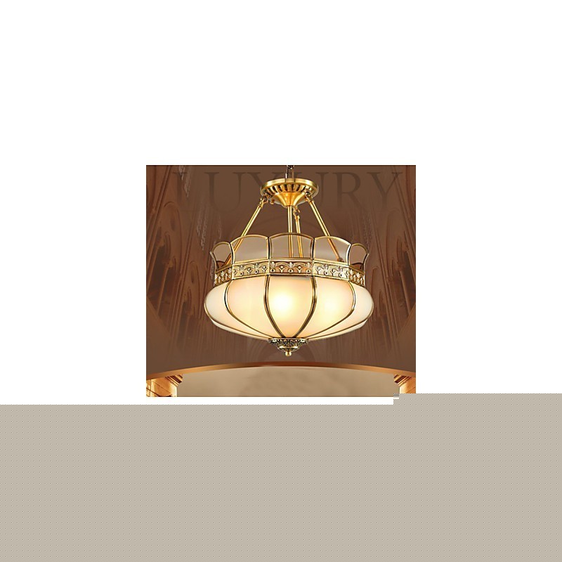 Το Κλασικό Χάλκινο Φωτιστικό Ημιοροφής Χάλκινη Βεράντα