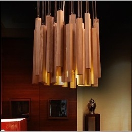 Πολυέλαιος Hotel Engineering Wood Art Line