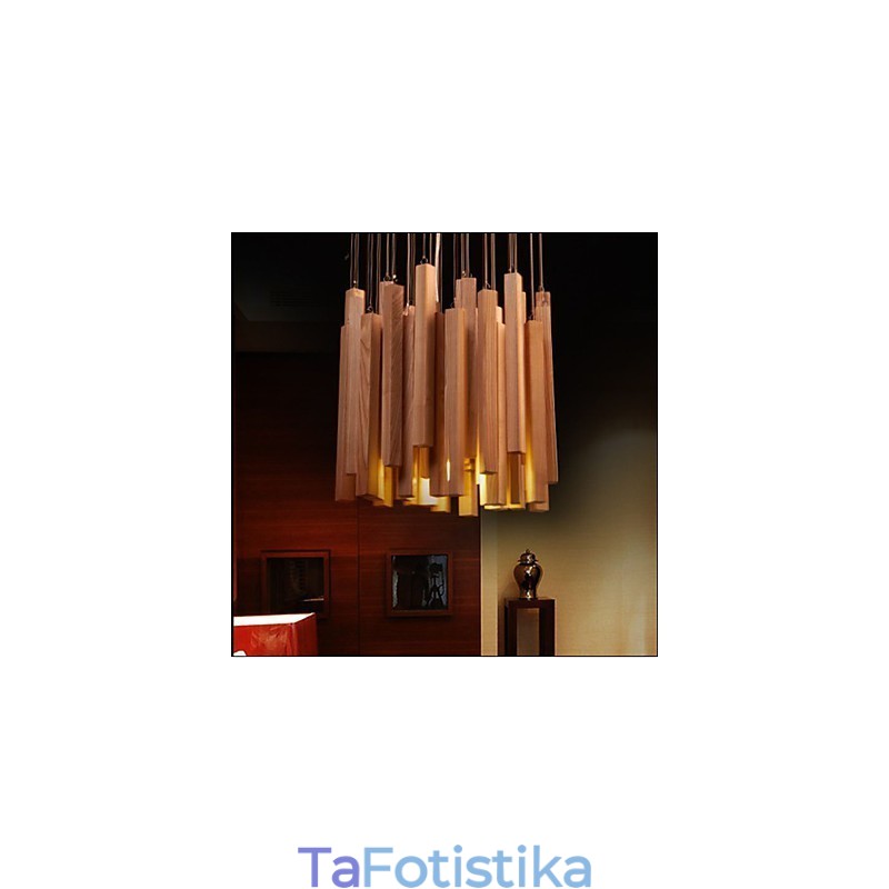 Πολυέλαιος Hotel Engineering Wood Art Line