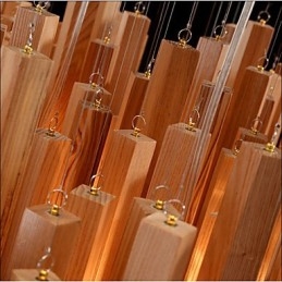Πολυέλαιος Hotel Engineering Wood Art Line