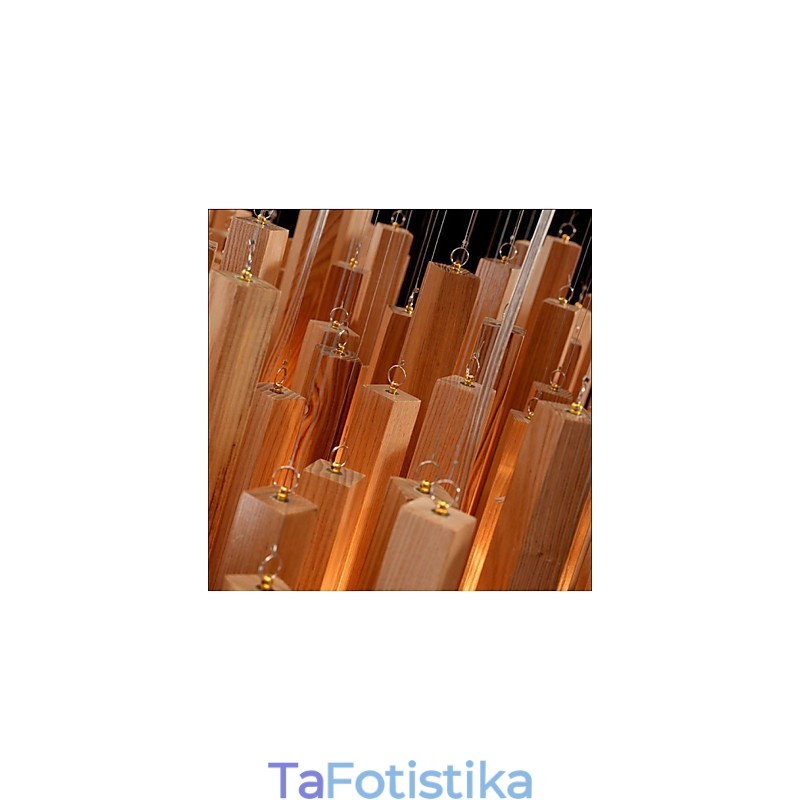Πολυέλαιος Hotel Engineering Wood Art Line