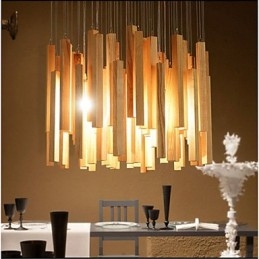 Πολυέλαιος Hotel Engineering Wood Art Line