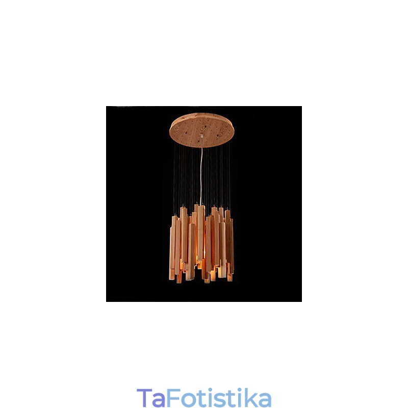 Πολυέλαιος Hotel Engineering Wood Art Line