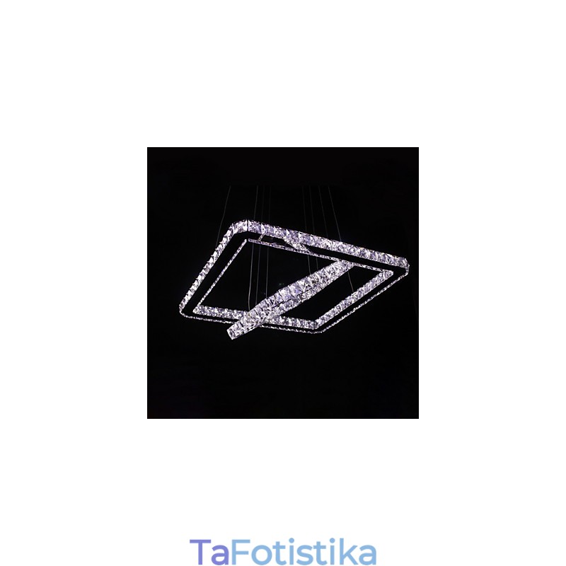 Μοντέρνο Σύγχρονο Κρυστάλλινο Μεταλλικό Κρεμαστό Φωτιστικό
