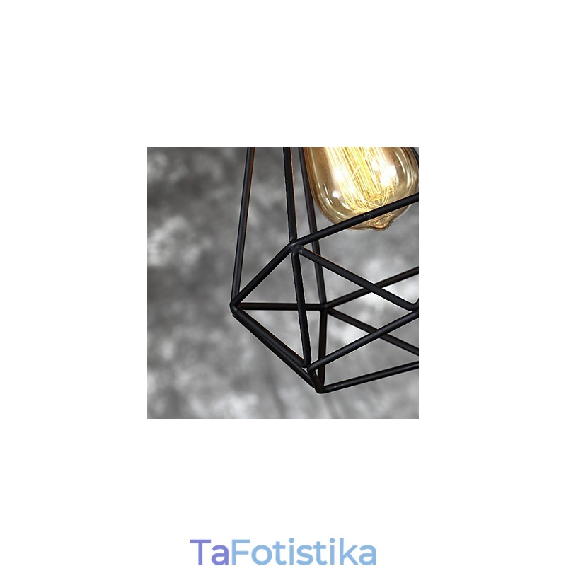 Amercian Small Steel Birdcage κρεμαστό Vintage ρετρό DIY Drop Light βιομηχανικό φωτιστικό για διακόσμηση σπιτιού