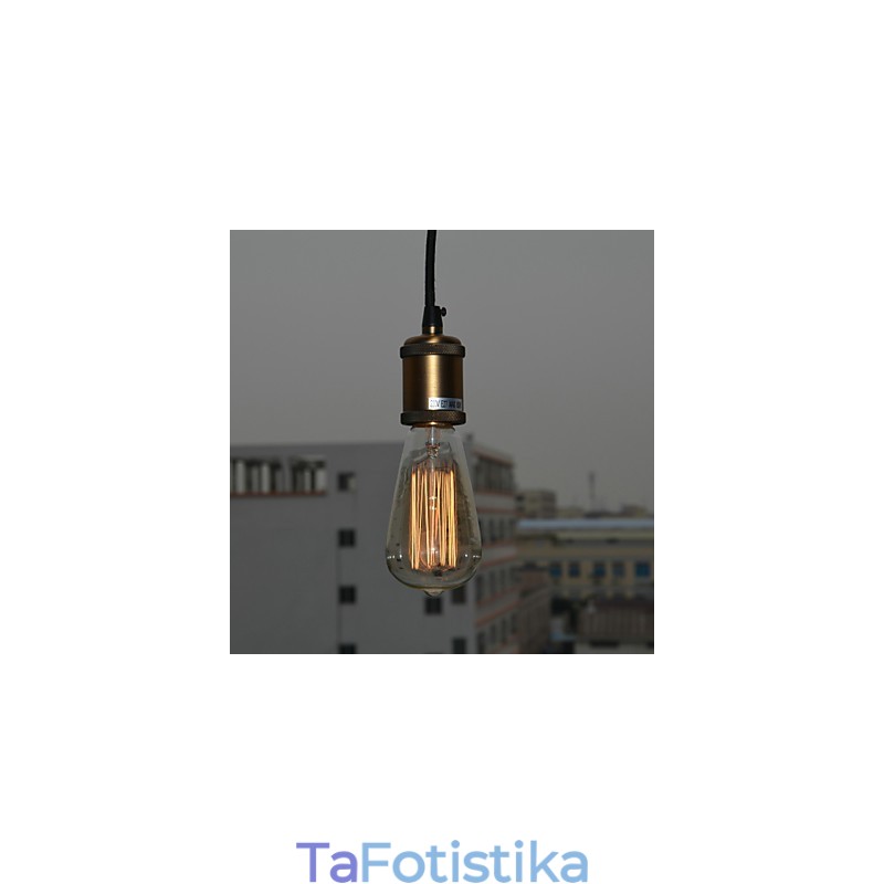 Παραδοσιακό Κλασικό Vintage Μίνι Ηλεκτροεπιμεταλλευμένο Κρεμαστό Φωτιστικό
