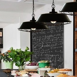 1 Light Vintage Μεταλλικό Κρεμαστό Φωτιστικό
