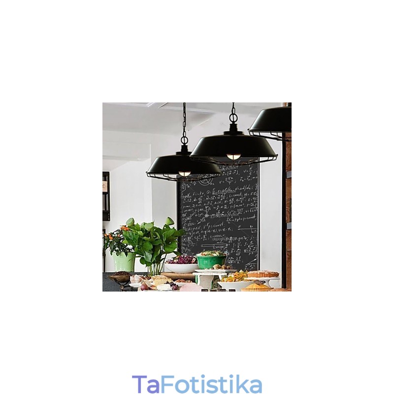 1 Light Vintage Μεταλλικό Κρεμαστό Φωτιστικό