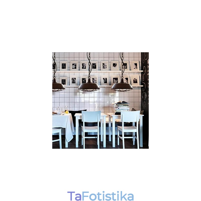 1 Light Vintage Μεταλλικό Κρεμαστό Φωτιστικό