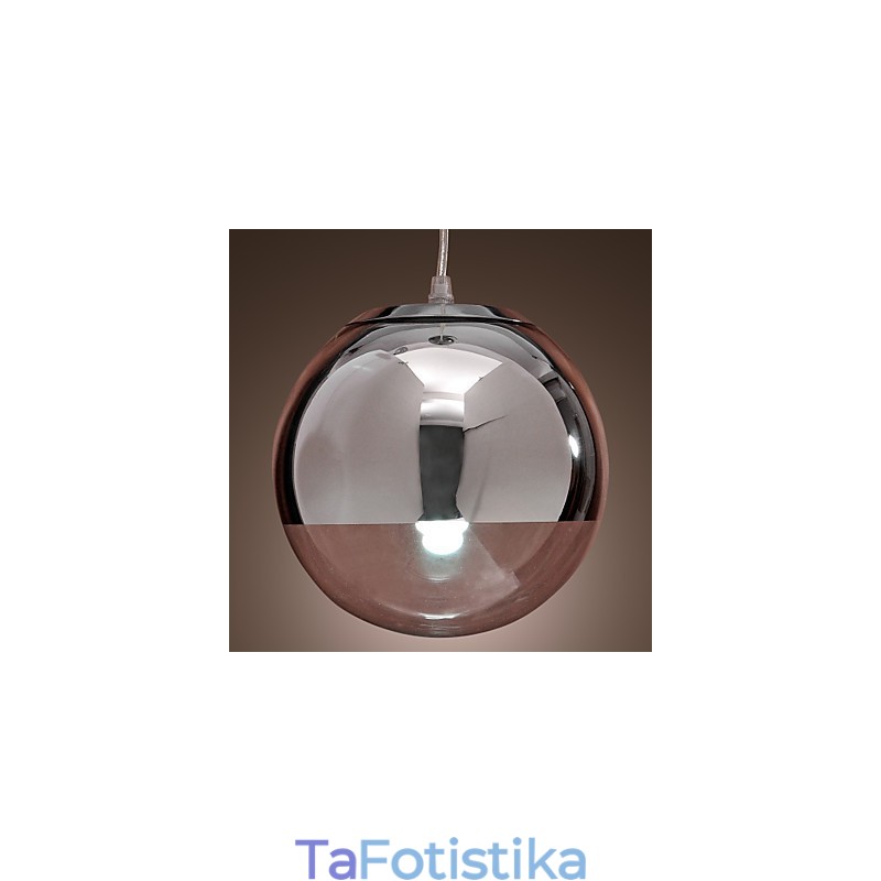 Μοντέρνο μοντέρνο κρεμαστό φως Globe Mini Style Χρώμιο μεταλλικό κρεμαστό φως