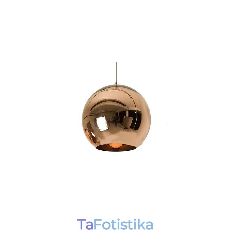 Φωτιστικό κρεμαστό σφαιρικό κρεμαστό φως Creative απλό γυαλί Nordic Retro