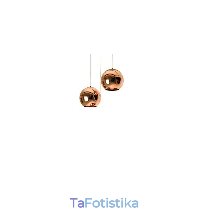 Φωτιστικό κρεμαστό σφαιρικό κρεμαστό φως Creative απλό γυαλί Nordic Retro