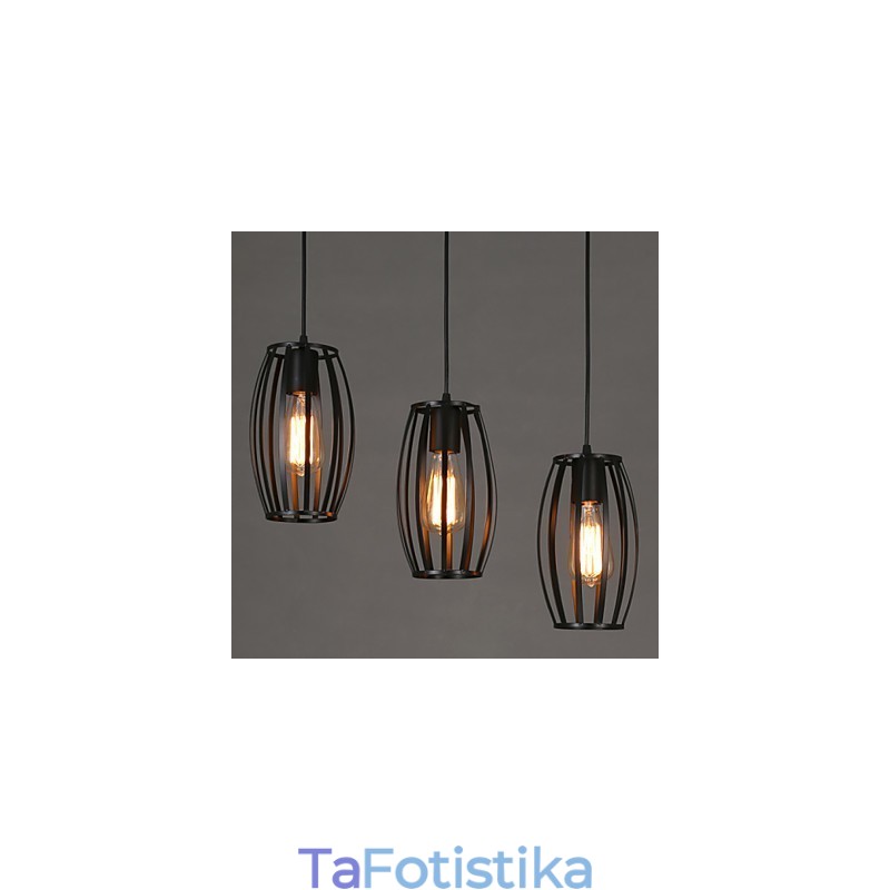 Λαμπτήρας πολυελαίου από σφυρήλατο σίδερο Creative Loft Restoring Ancient Ways