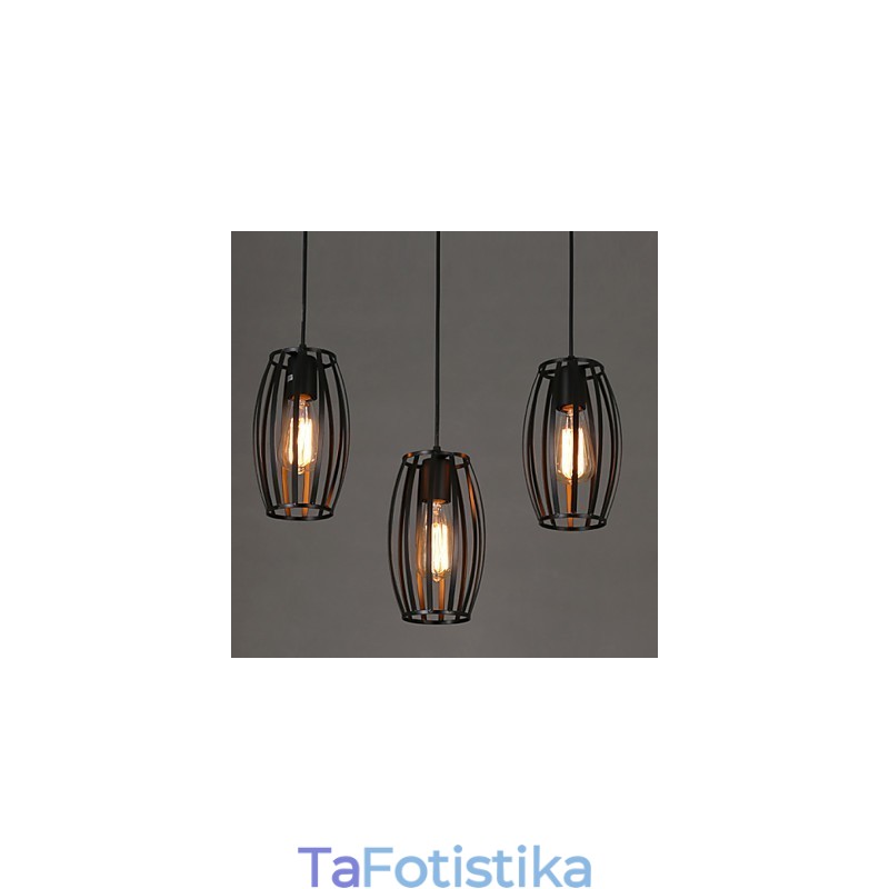 Λαμπτήρας πολυελαίου από σφυρήλατο σίδερο Creative Loft Restoring Ancient Ways
