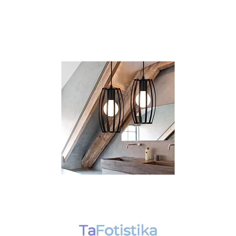 Λαμπτήρας πολυελαίου από σφυρήλατο σίδερο Creative Loft Restoring Ancient Ways