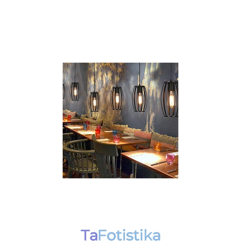 Λαμπτήρας πολυελαίου από σφυρήλατο σίδερο Creative Loft Restoring Ancient Ways
