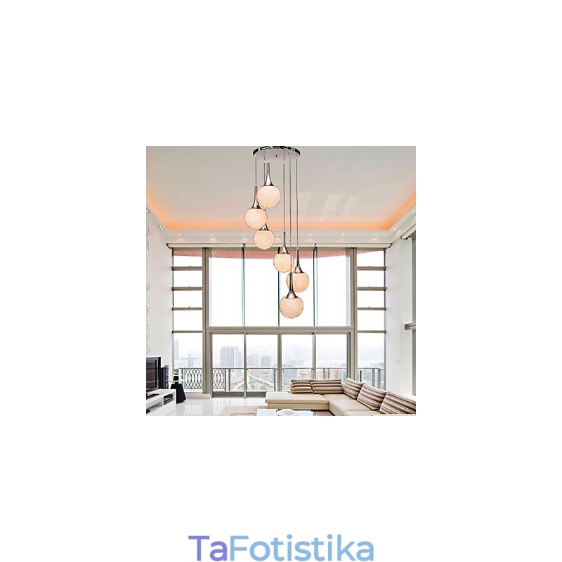 Μοντέρνο, μοντέρνο, ηλεκτρολυμένο μεταλλικό στήριγμα Globe