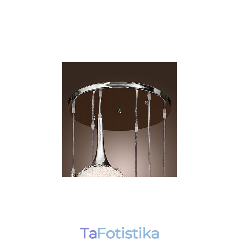 Μοντέρνο, μοντέρνο, ηλεκτρολυμένο μεταλλικό στήριγμα Globe