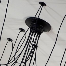 Vintage Edison Πολλαπλό Ρυθμιζόμενο Φωτιστικό Οροφής DIY Φωτιστικό κρεμαστό φωτιστικό Πολυέλαιος Μοντέρνα κομψή βιομηχανική τραπεζαρία