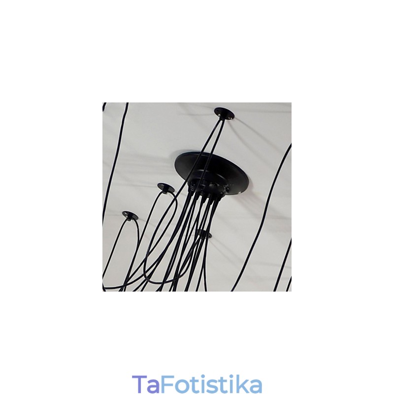 Vintage Edison Πολλαπλό Ρυθμιζόμενο Φωτιστικό Οροφής DIY Φωτιστικό κρεμαστό φωτιστικό Πολυέλαιος Μοντέρνα κομψή βιομηχανική τραπεζαρία