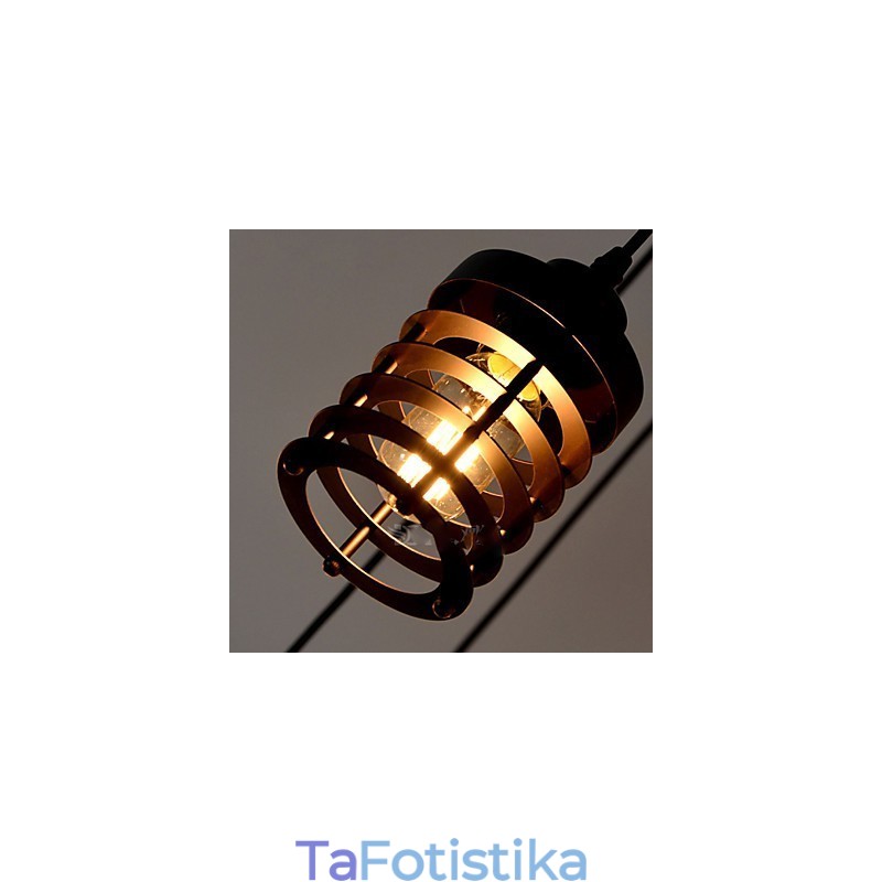 Vintage Edison Πολλαπλό Ρυθμιζόμενο Φωτιστικό Οροφής DIY Φωτιστικό κρεμαστό φωτιστικό Πολυέλαιος Μοντέρνα κομψή βιομηχανική τραπεζαρία