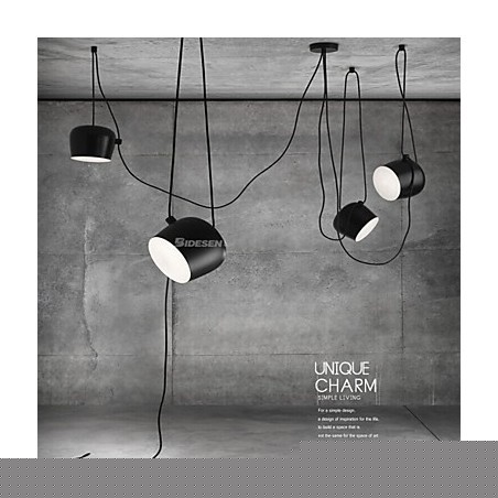 Σύγχρονη Σύγχρονη Ζωγραφική Μεταλλικό Κρεμαστό Φωτιστικό