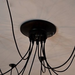 Vintage Edison πολλαπλά ρυθμιζόμενο φωτιστικό οροφής DIY Φωτιστικό κρεμαστό φωτιστικό Πολυέλαιος Μοντέρνα κομψή βιομηχανική τραπεζαρία