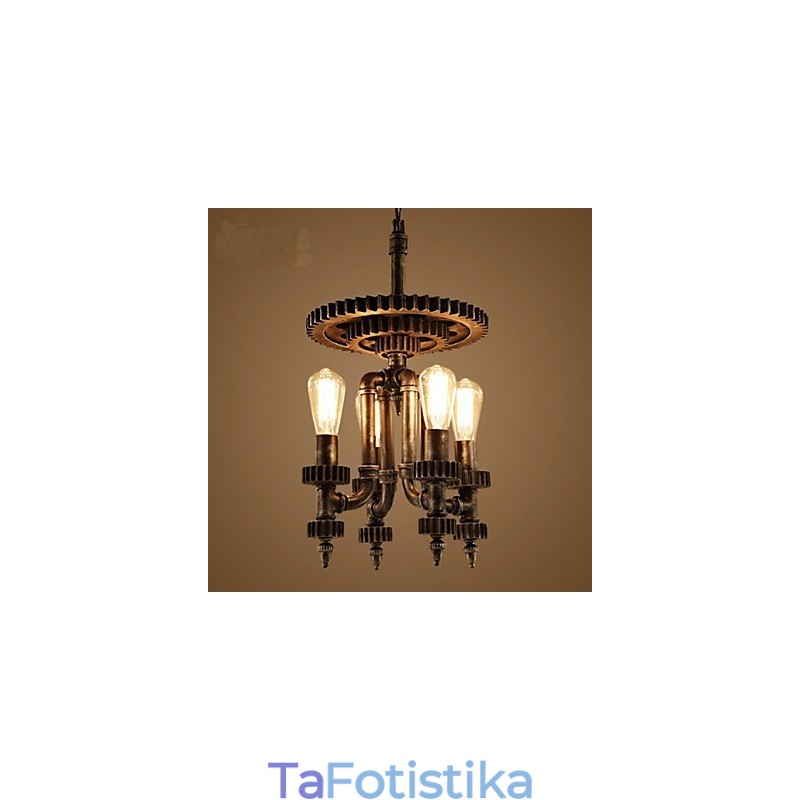 Διακοσμητικός φωτισμός ρετρό μηχανικών εργαλείων καταστήματος