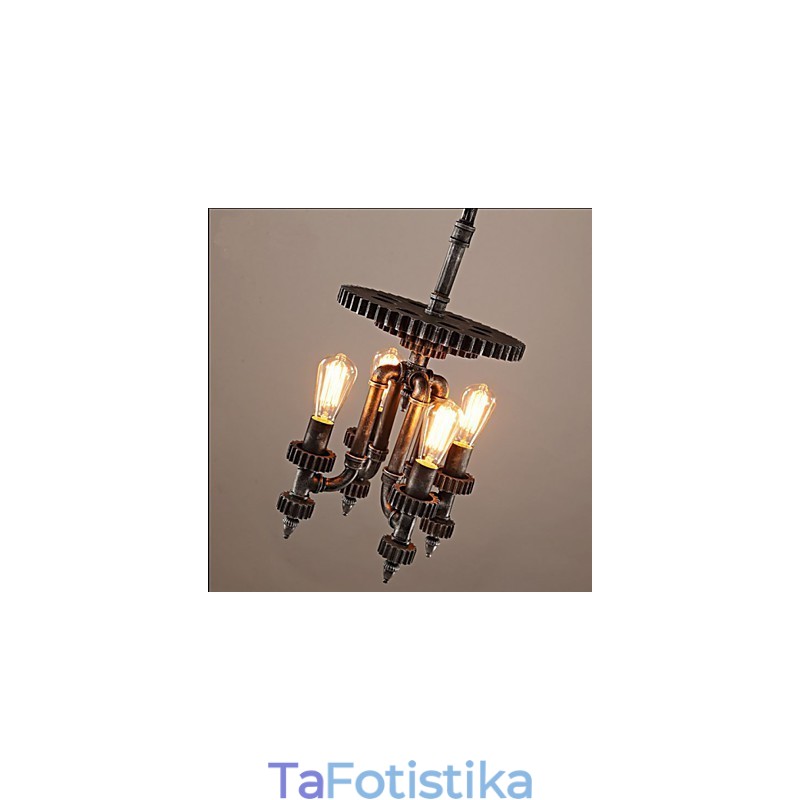 Διακοσμητικός φωτισμός ρετρό μηχανικών εργαλείων καταστήματος