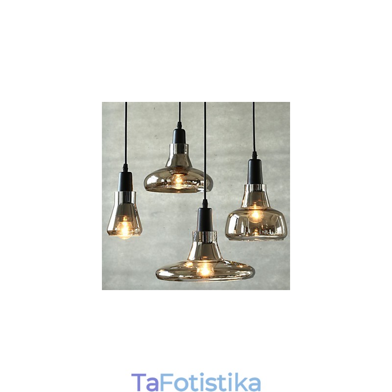 Γυάλινος πολυέλαιος Contracted and Contemporary Shadow Fashion Decoration